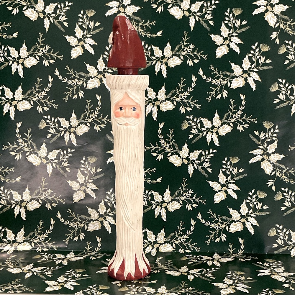 Santa Candlestick